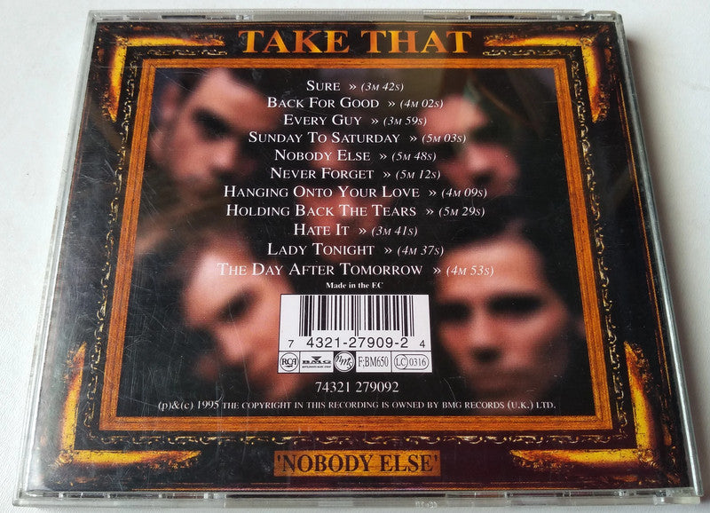 Take That - Nobody Else CD album