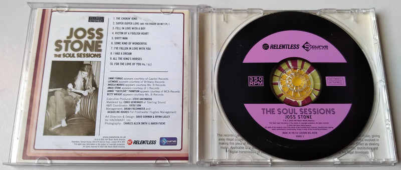Joss Stone – The Soul Sessions CD album