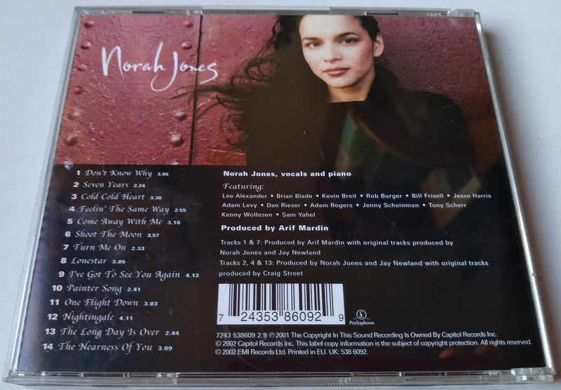Norah Jones - Come Away With Me CD album