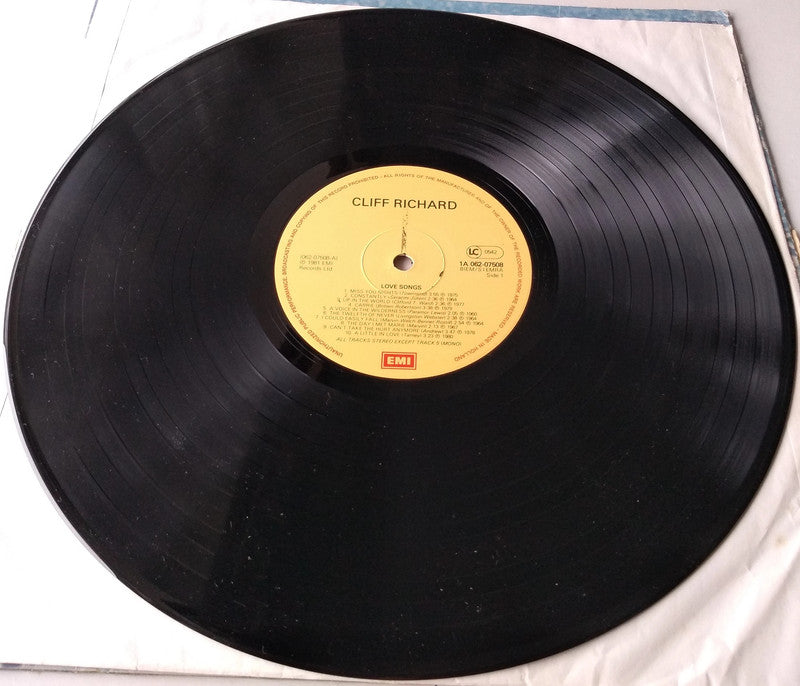 Cliff Richard - Love Songs LP