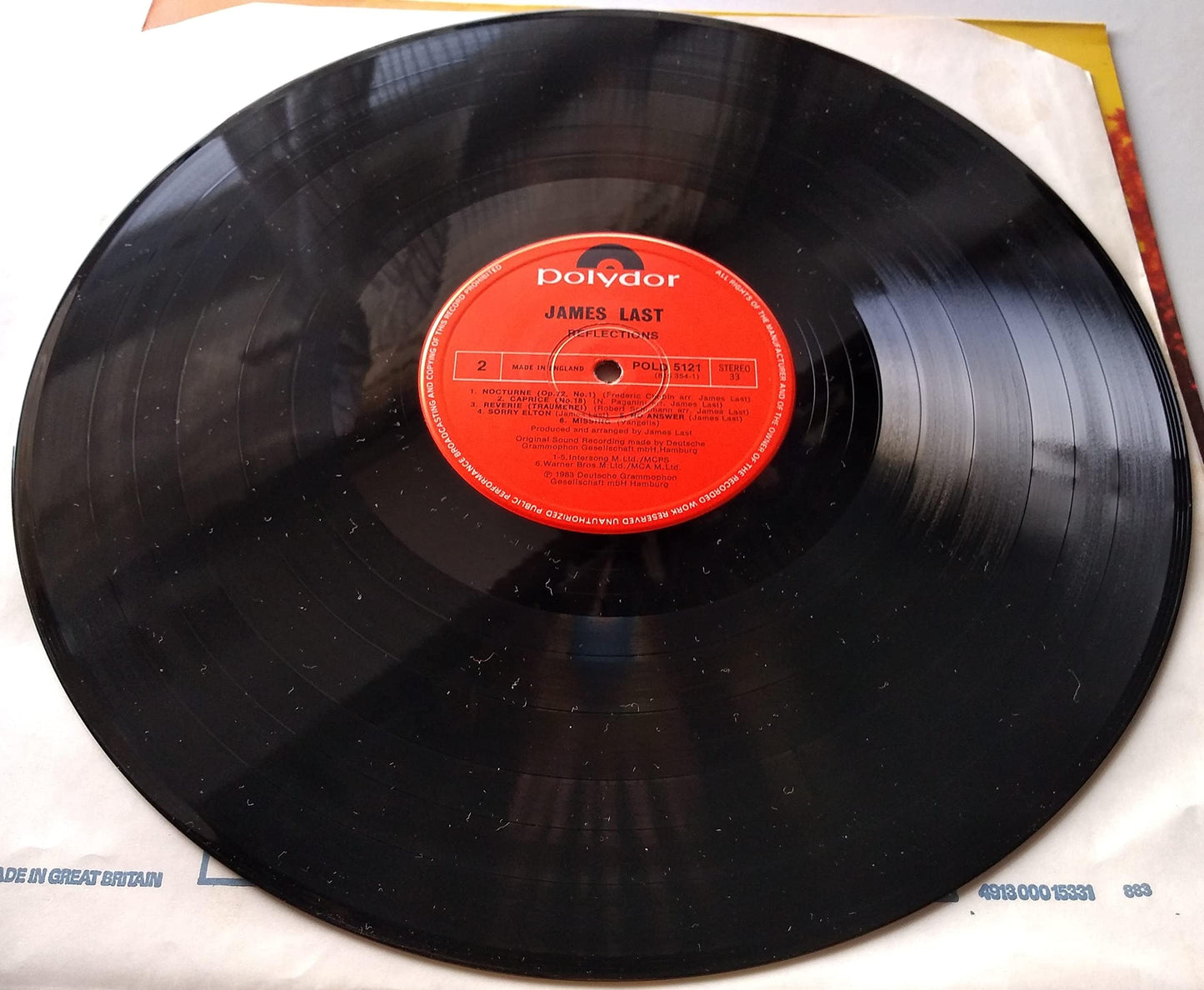 James Last And His Orchestra – Reflections (Polydor 1983) 12" vinyl LP VG/VG