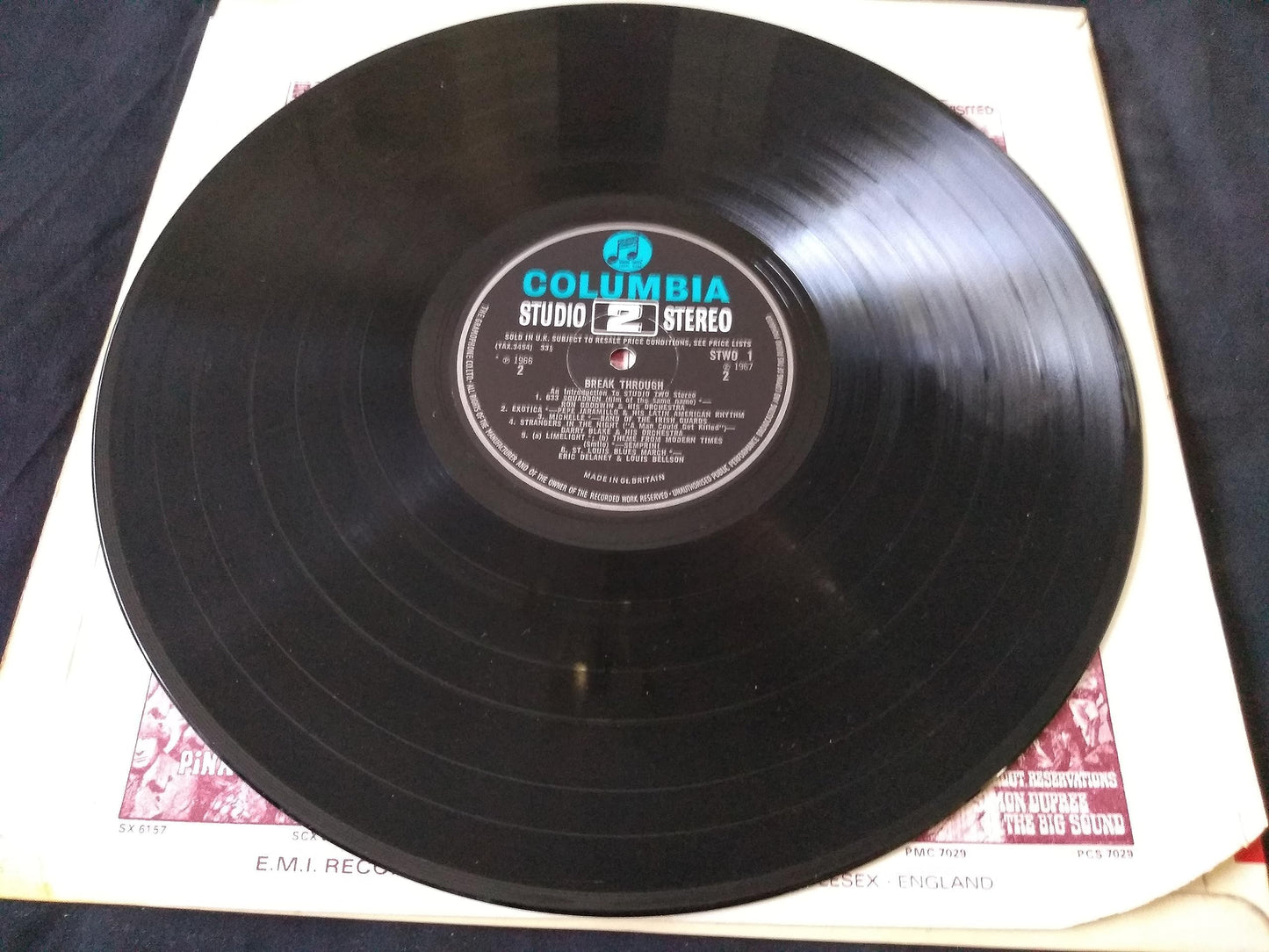 Various – Break-Through - An Introduction To Studio Two Stereo (Columbia 1967) 12" vinyl LP VG/VG