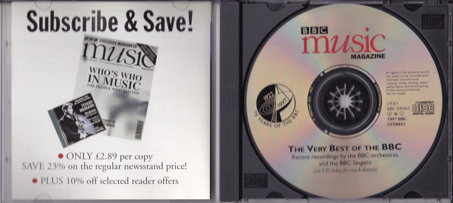 Various – The Very Best Of The BBC: Celebrating The BBC Orchestras And BBC Singers