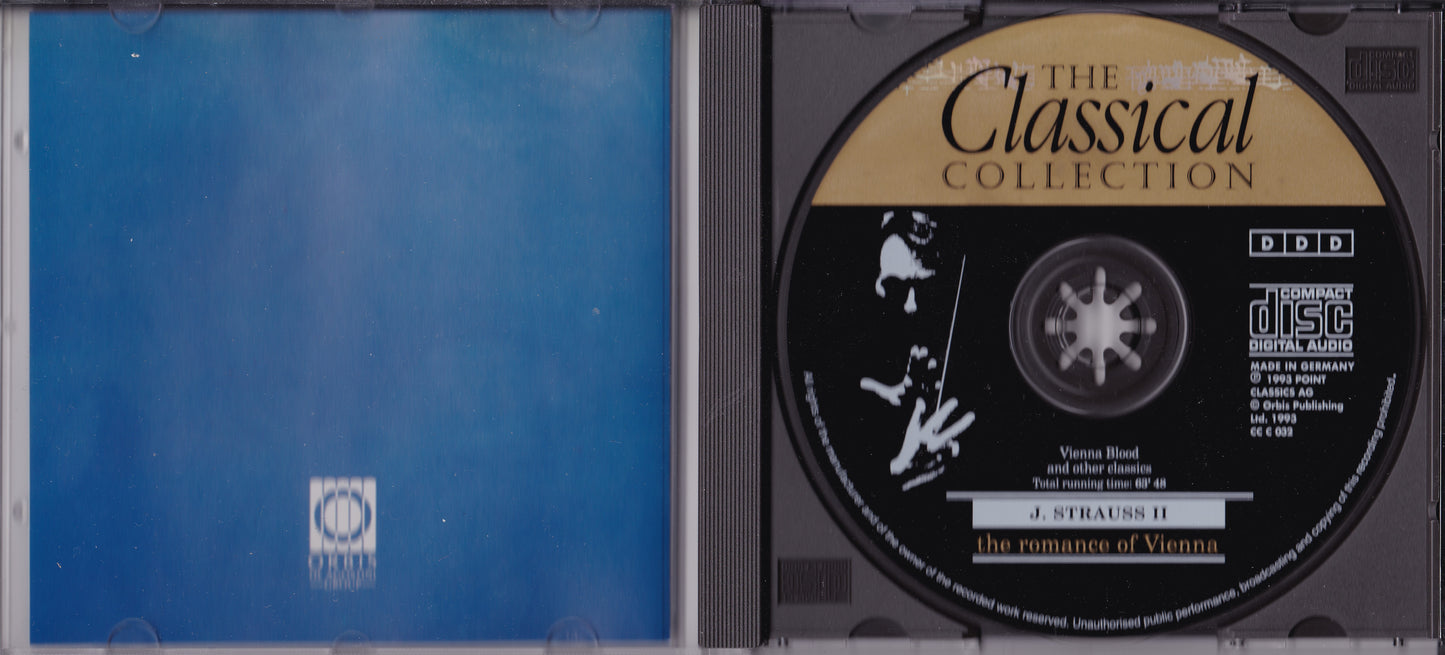 J. Strauss II – The Romance Of Vienna 2 (1993) CD album