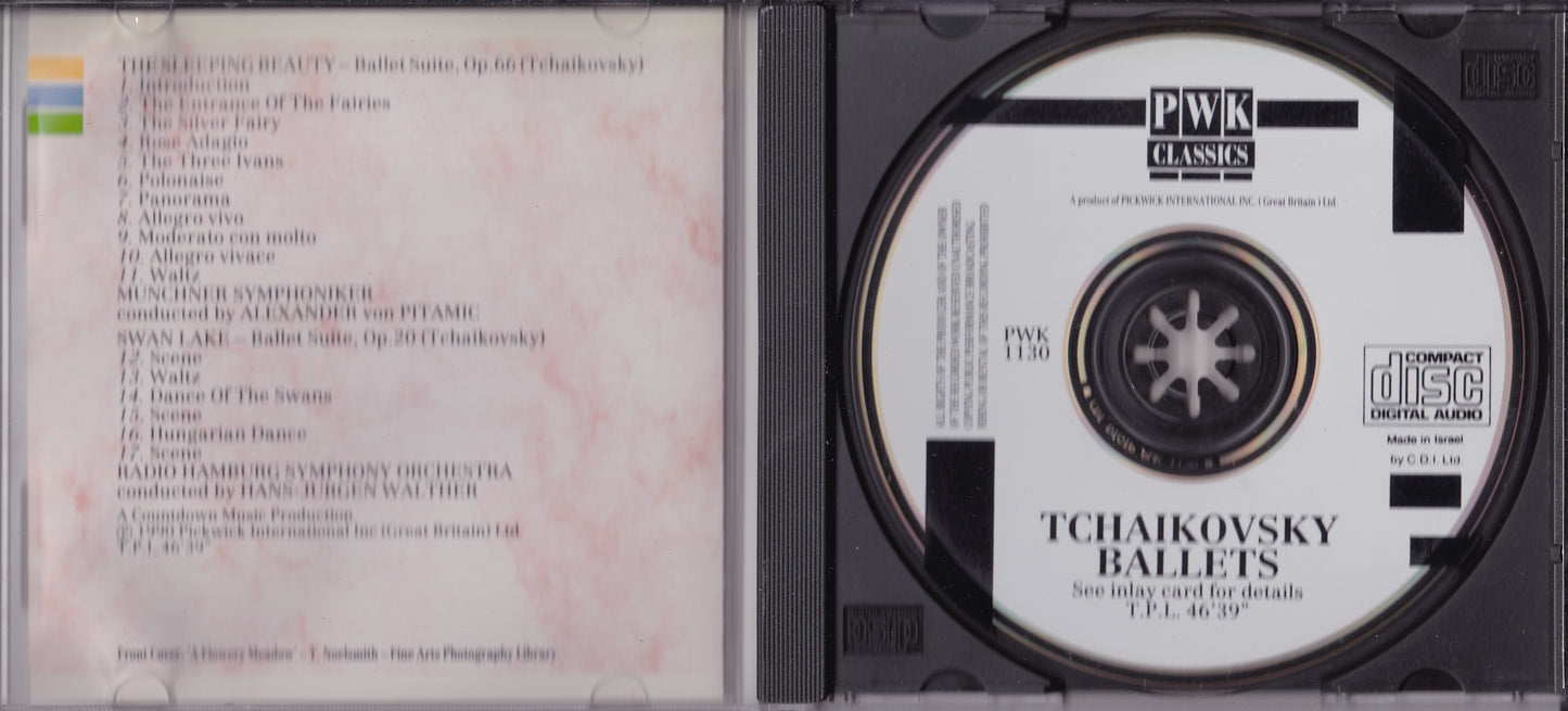 Tchaikovsky – Tchaikovsky Ballets (1990) CD album