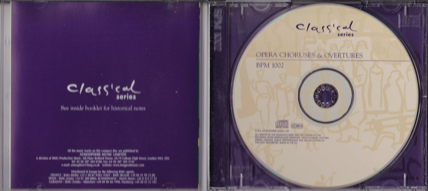Various – Opera Choruses & Overtures CD album