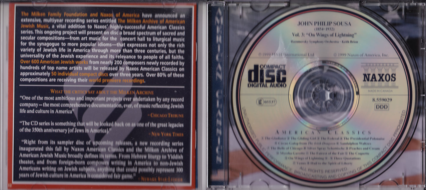 Sousa - On Wings Of Lightning (1999) CD album