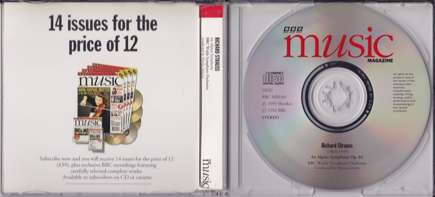 Richard Strauss - An Alpine Symphony (1992) CD album