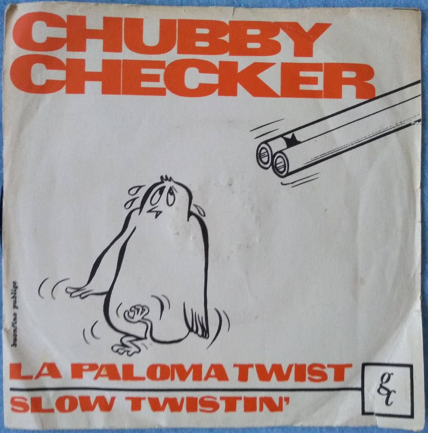 Chubby Checker – La Paloma Twist (Galleria Del Corso) 7" vinyl single VG/G