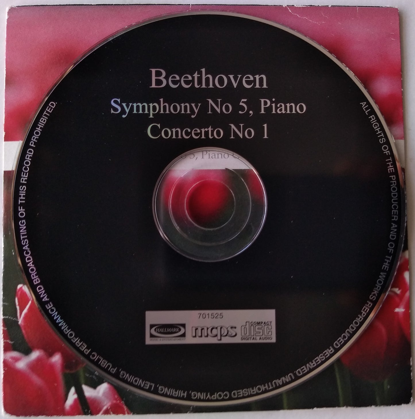 Beethoven - Symphony No 5, Piano Concerto No 1 (2007) CD album
