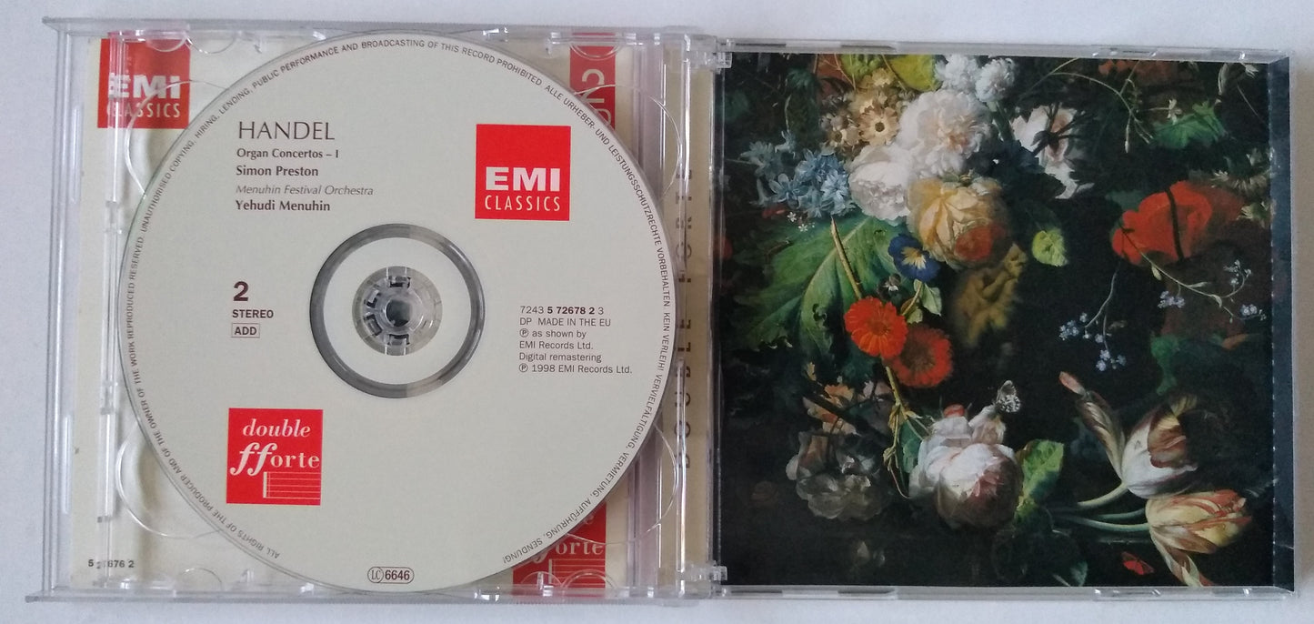 George Frederick Handel - Organ Concertos I (1998) 2xCD album
