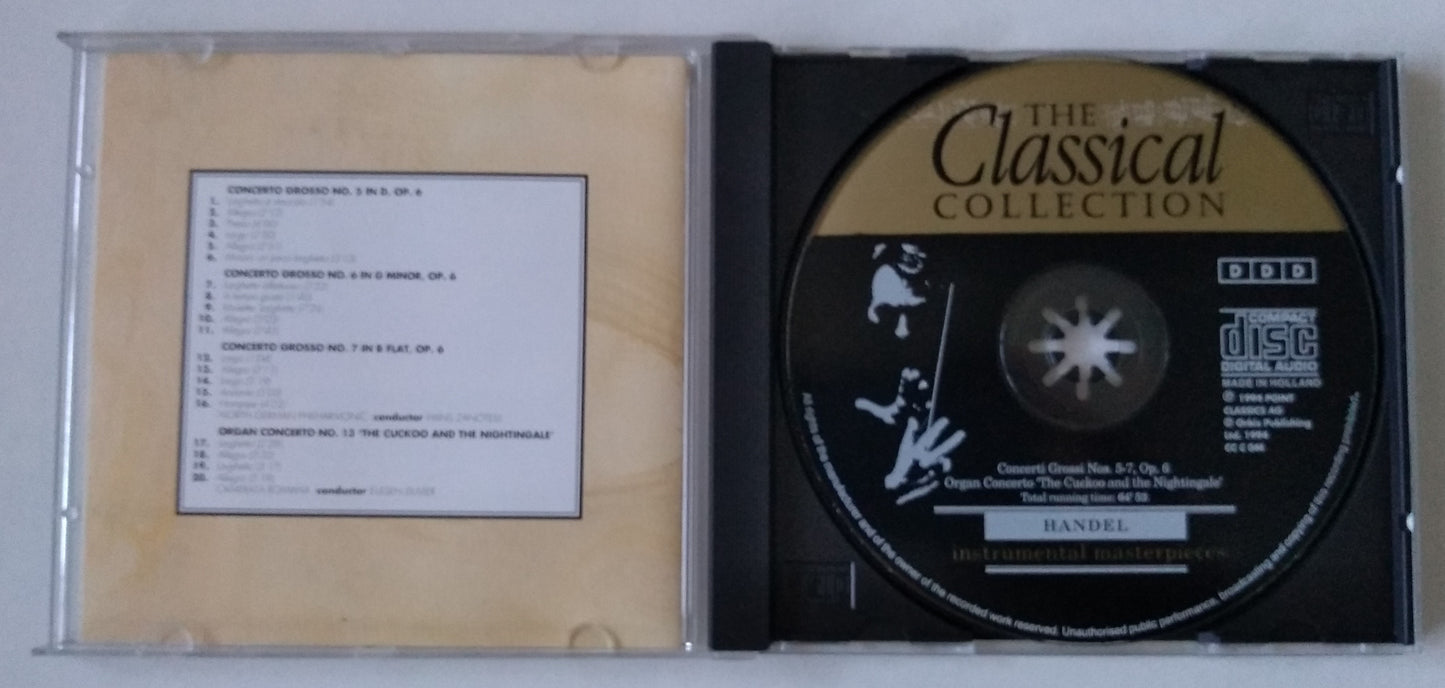 Handel – Instrumental Masterpieces (1994) CD album