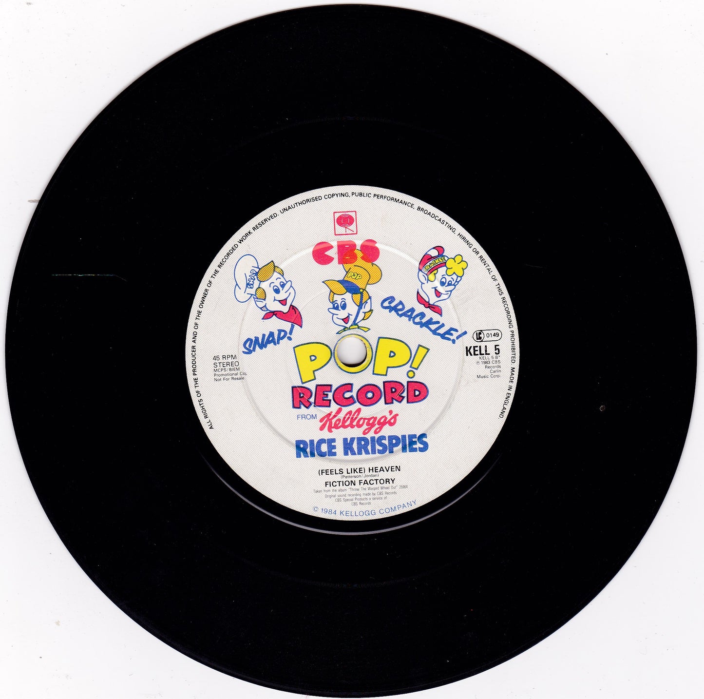 Barbara Dickson - January, February/Fiction Factory - (Feels Like) Heaven 7" VG/-
