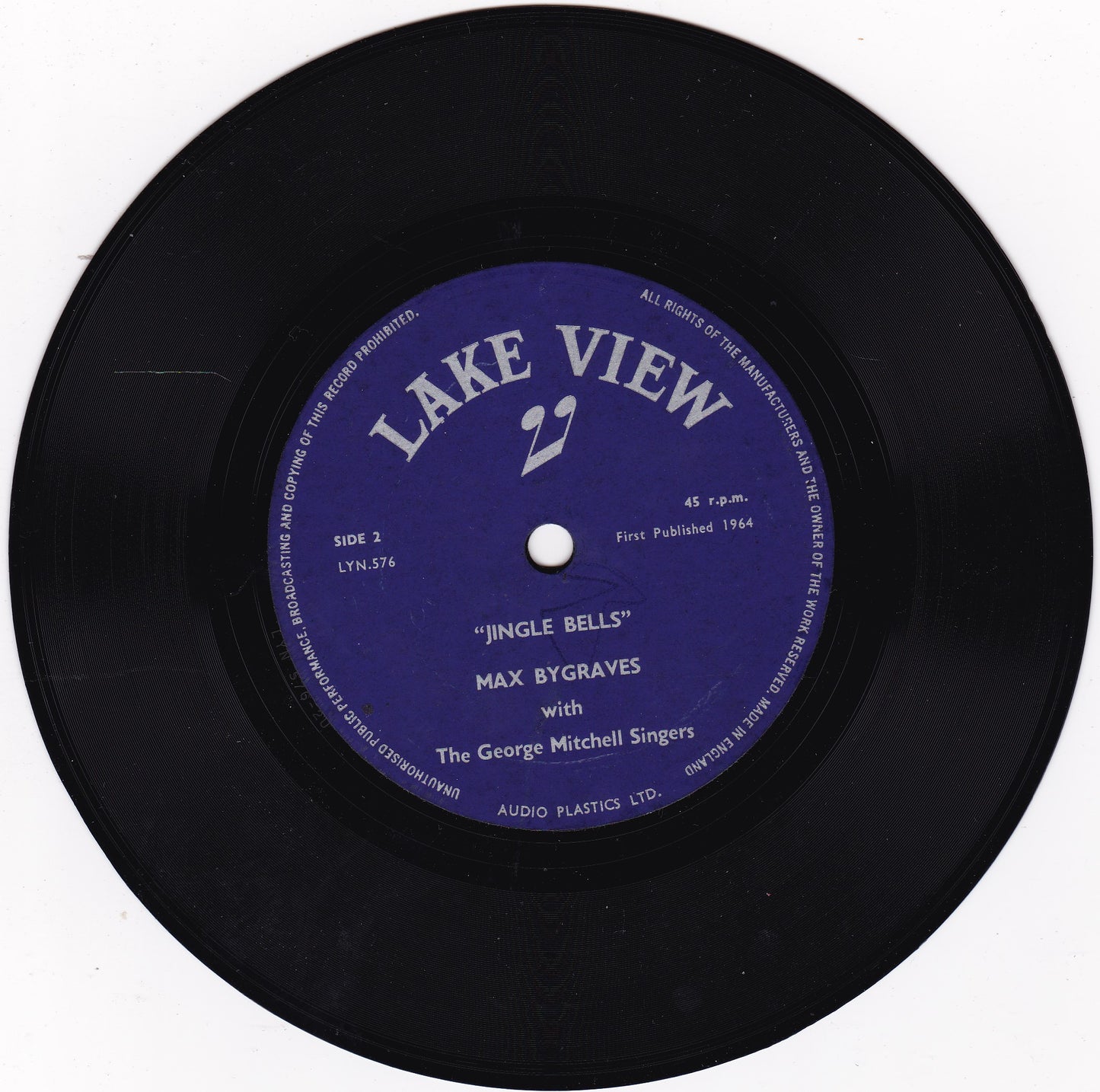 Max Bygraves & The George Mitchell Singers – Christmas Dream 7" flexi-disc VG