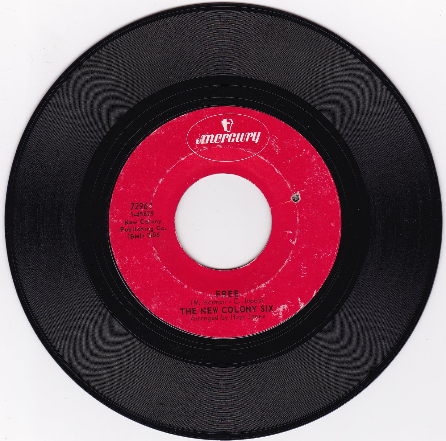 The New Colony Six – I Want You To Know (Mercury 1969) 7" vinyl single G+/- US jukebox
