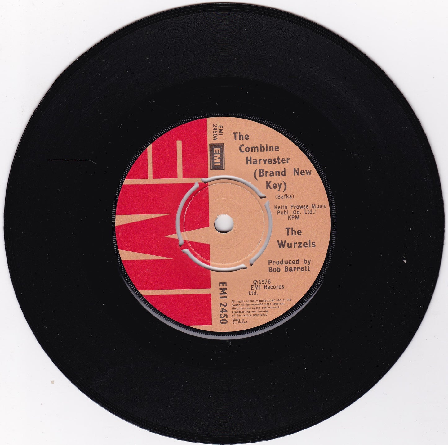 The Wurzels – The Combine Harvester (Brand New Key) 7" vinyl single G+/-