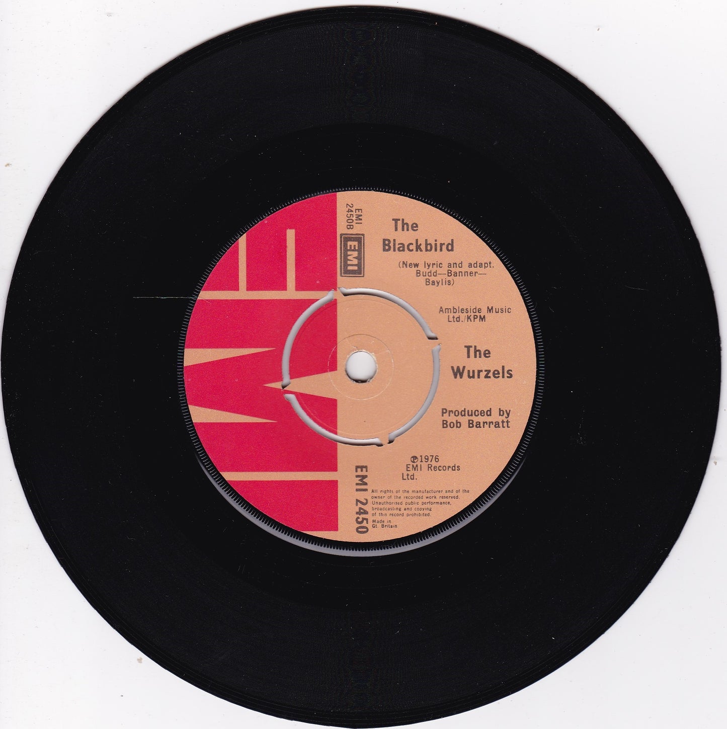 The Wurzels – The Combine Harvester (Brand New Key) 7" vinyl single G+/-