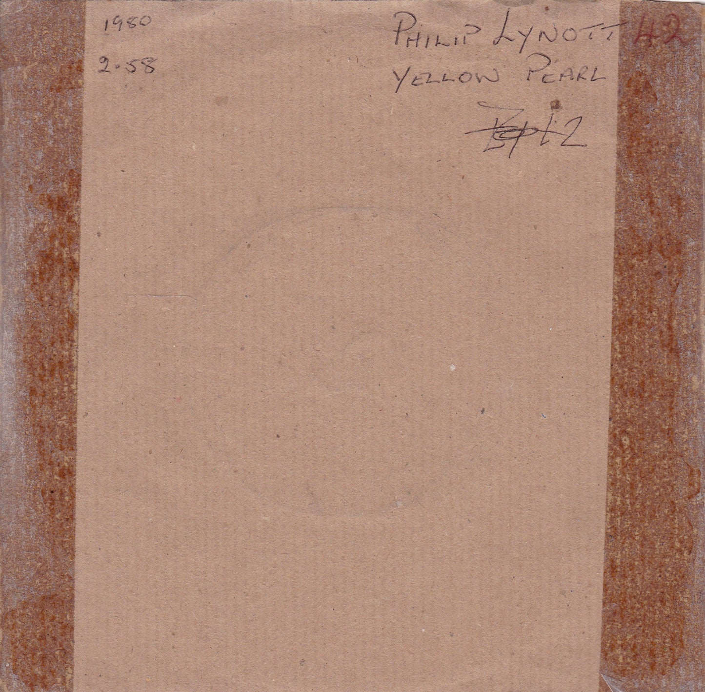 Philip Lynott – Yellow Pearl (Phonogram 1980) 7" vinyl single G+/-