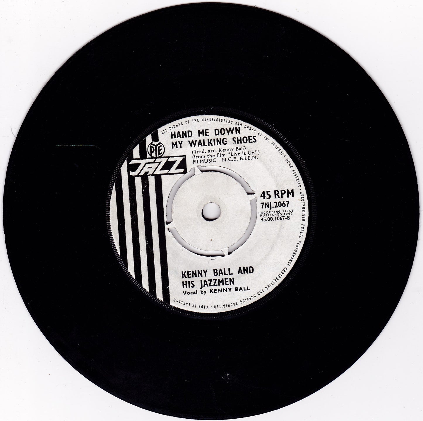 Kenny Ball And His Jazzmen – Acapulco 1922 (Pye 1963) 7" vinyl single VG/-