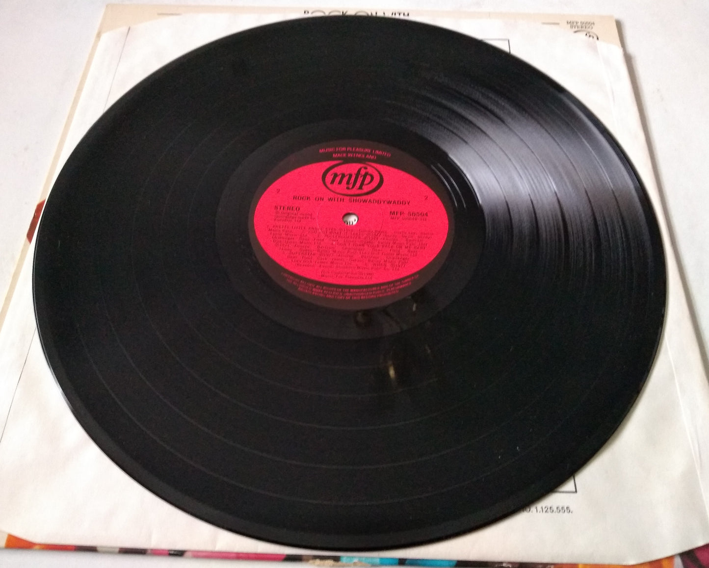 Showaddywaddy – Rock On With Showaddywaddy (EMI 1981) 12" vinyl LP VG/VG compilation