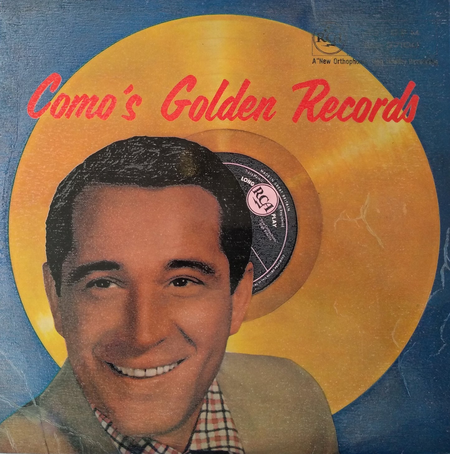 Perry Como – Como's Golden Records (RCA 1958) 12" vinyl LP VG/VG