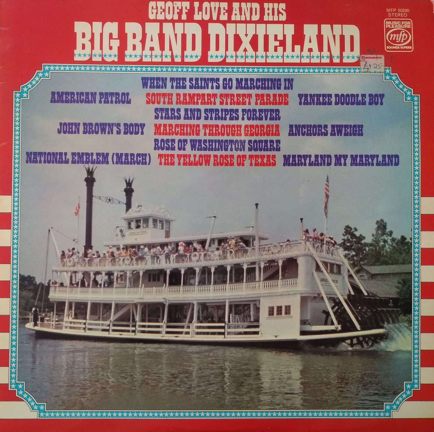 Geoff Love – Big Band Dixieland (MFP 1976) 12" vinyl LP VG/VG