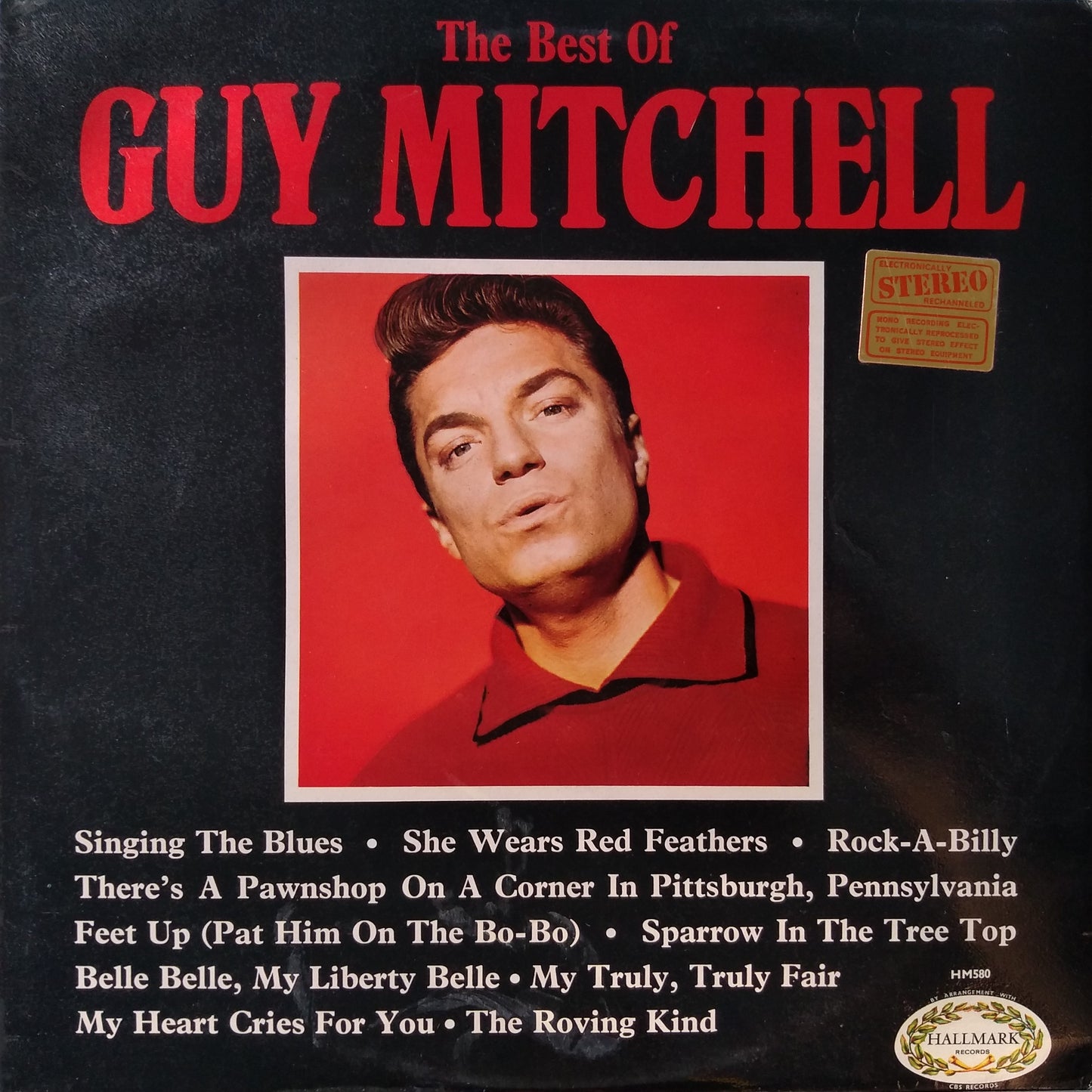 Guy Mitchell – The Best Of Guy Mitchell (Hallmark) 12" vinyl LP VG/VG RE compilation