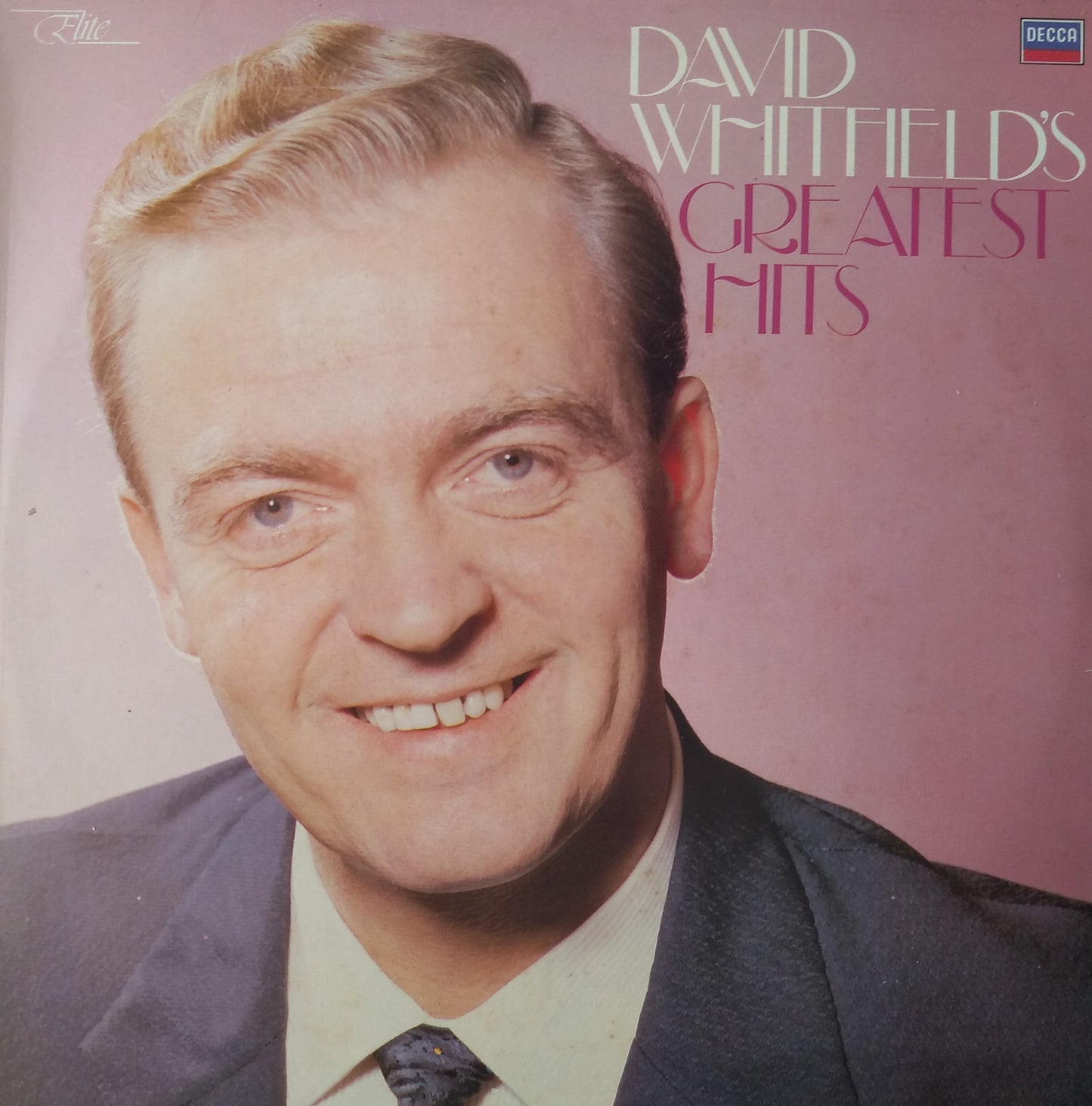 David Whitfield – Greatest Hits (Decca 1982) 12" vinyl LP VG/VG