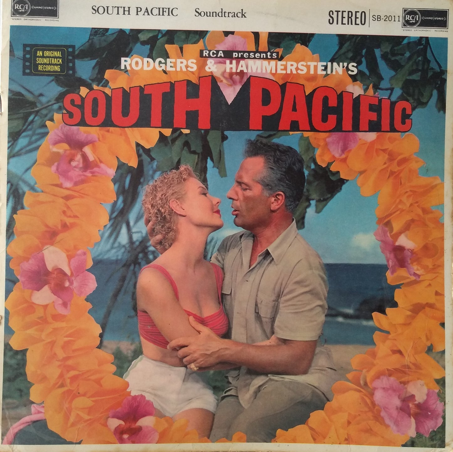 RCA Presents Rodgers & Hammerstein's South Pacific (RCA 1958) 12" vinyl LP VG/G+ stereo gatefold