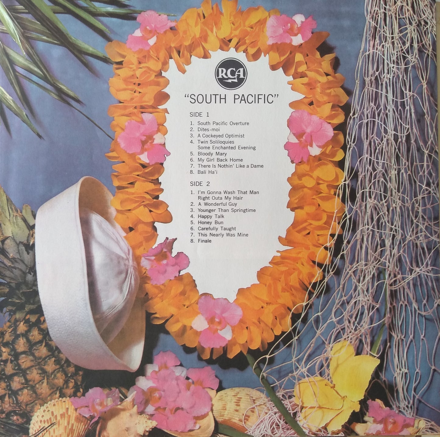 RCA Presents Rodgers & Hammerstein's South Pacific (RCA 1958) 12" vinyl LP VG/G+ stereo gatefold