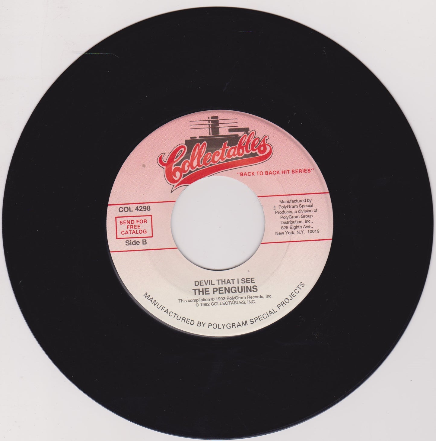 The Impalas – Sorry (I Ran All The Way Home) 7" vinyl single VG/- jukebox