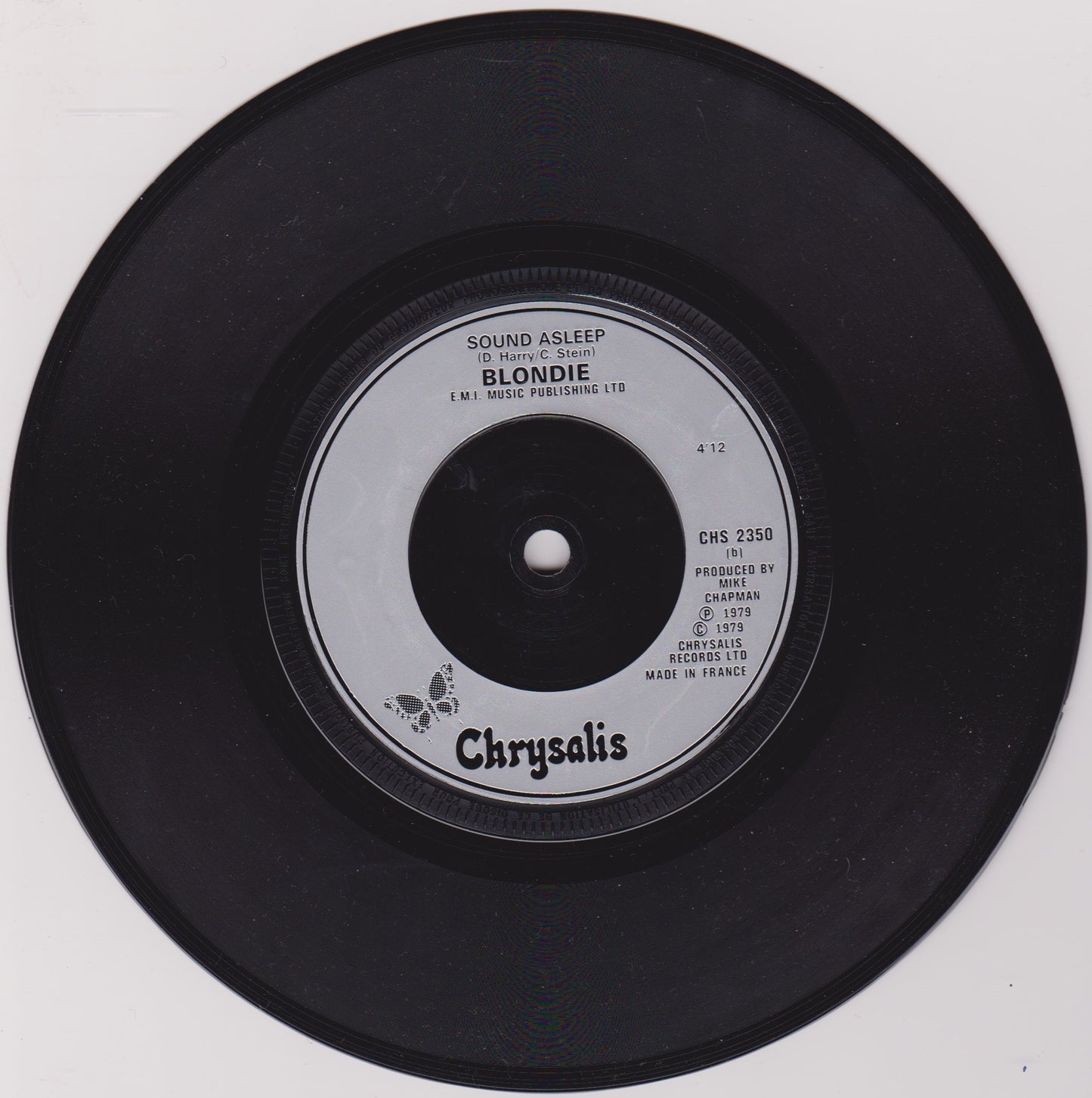 Blondie – Dreaming (Chrysalis 1979) 7" vinyl P/S single VG/VG