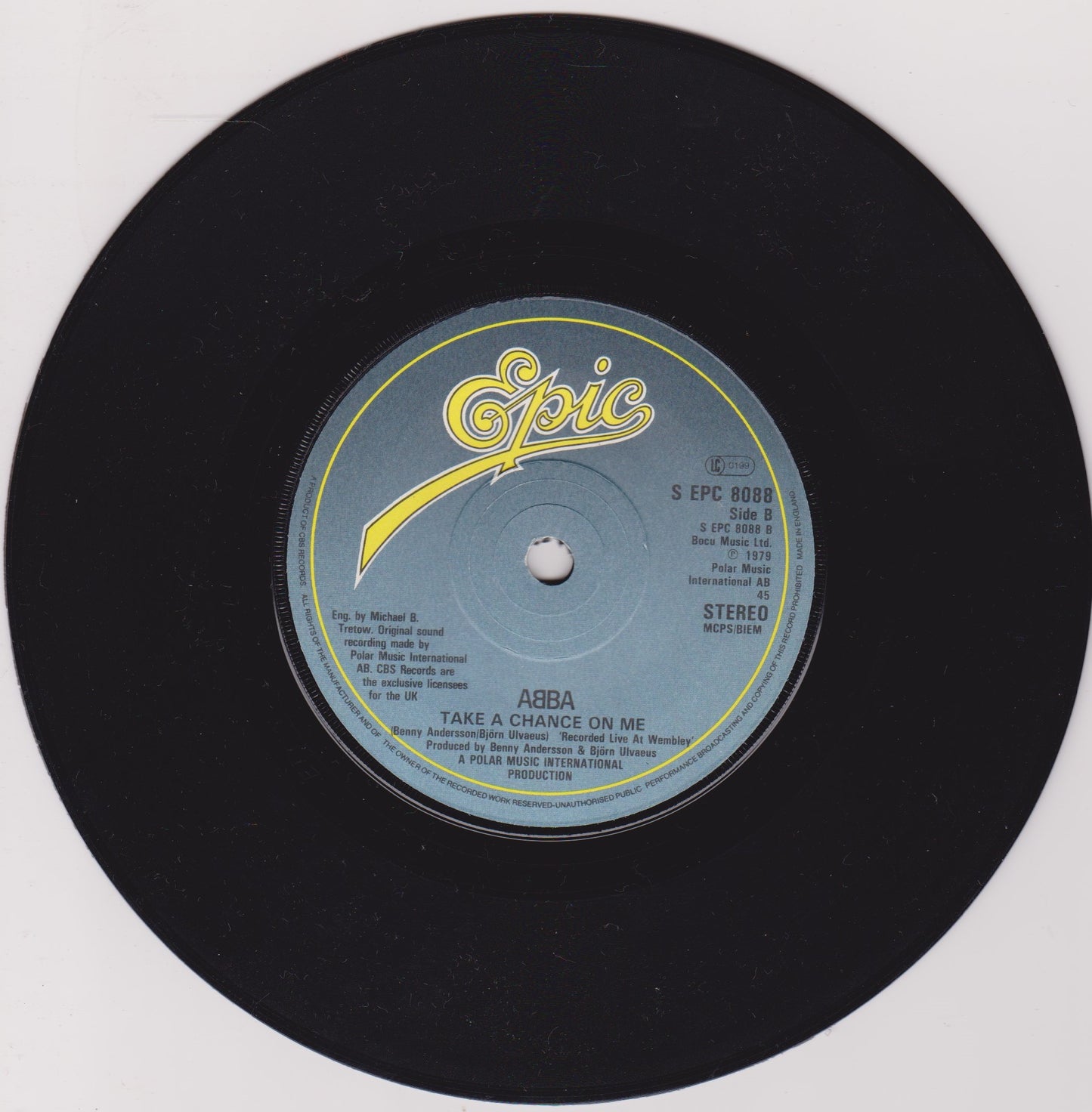 ABBA – I Have A Dream (Epic 1979) 7" vinyl single VG/VG