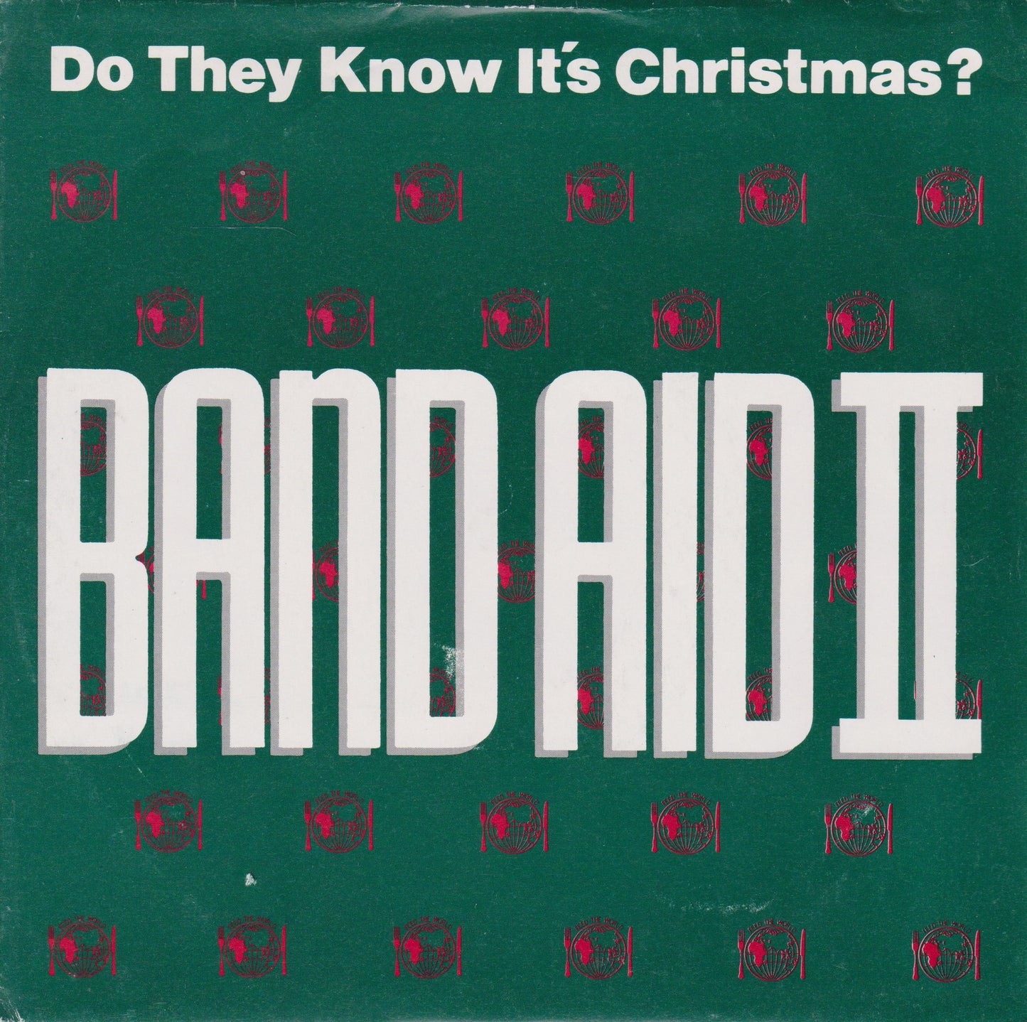 Band Aid II – Do They Know It's Christmas? 7" vinyl P/S single VG/VG