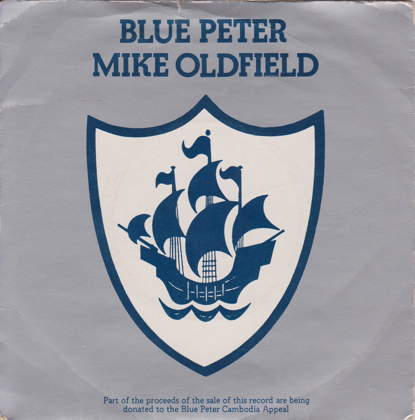 Mike Oldfield – Blue Peter (Virgin 1979) 7" vinyl P/S single VG/VG