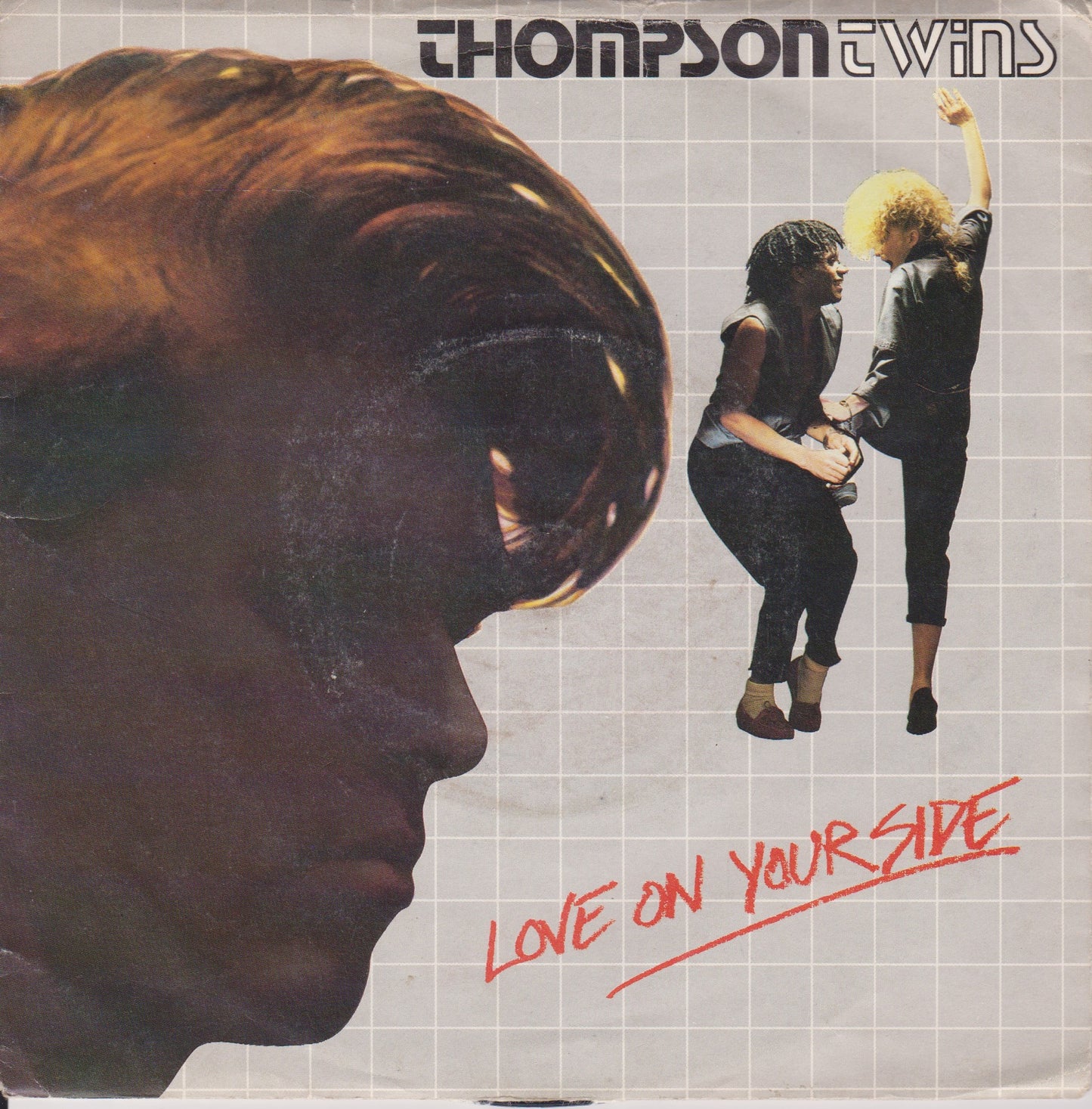 Thompson Twins - Love On Your Side (Arista, 1983) 7" vinyl P/S single VG/VG
