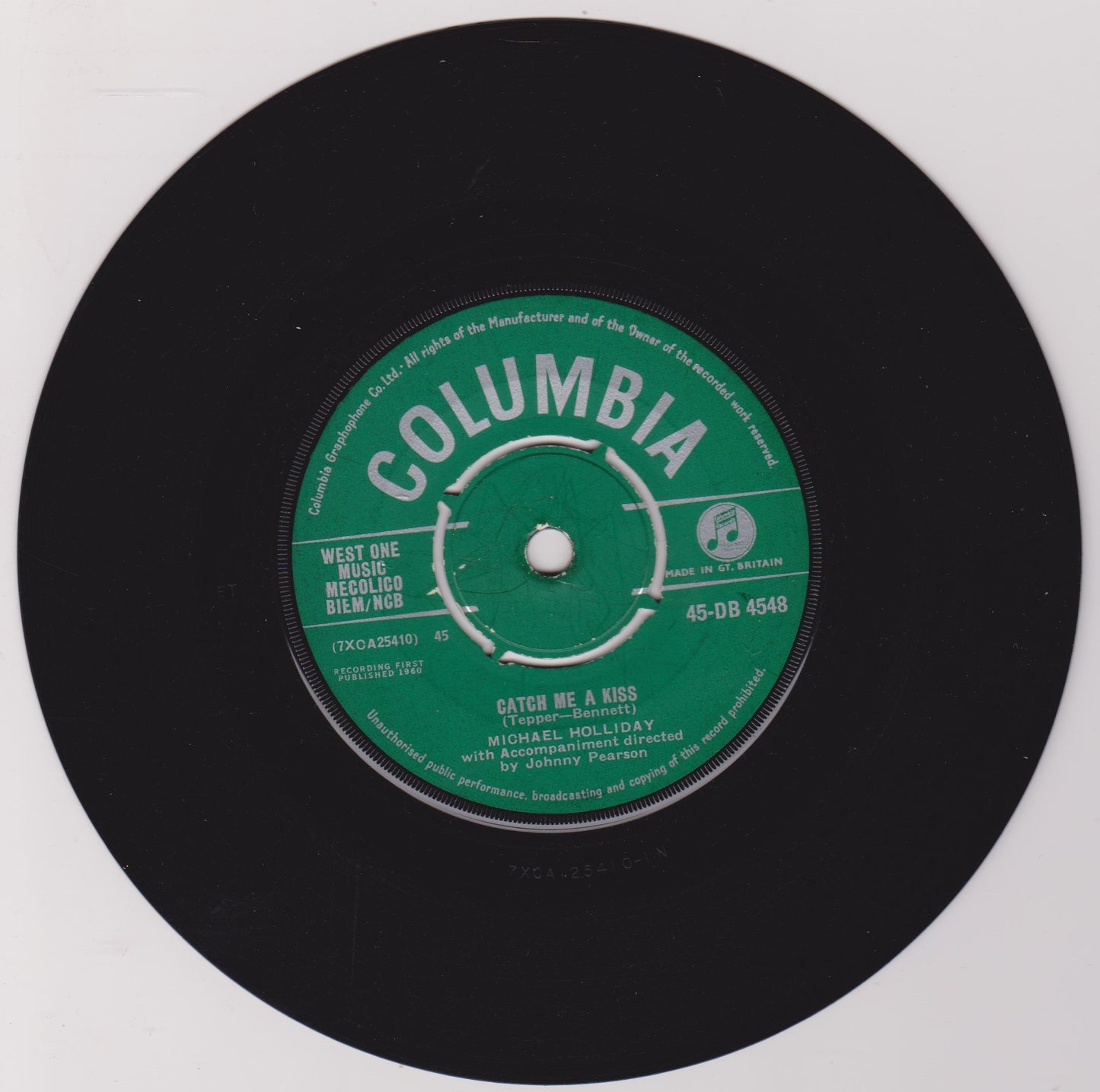 Michael Holliday – Stay In Love (Columbia 1960) 7" vinyl single VG/-