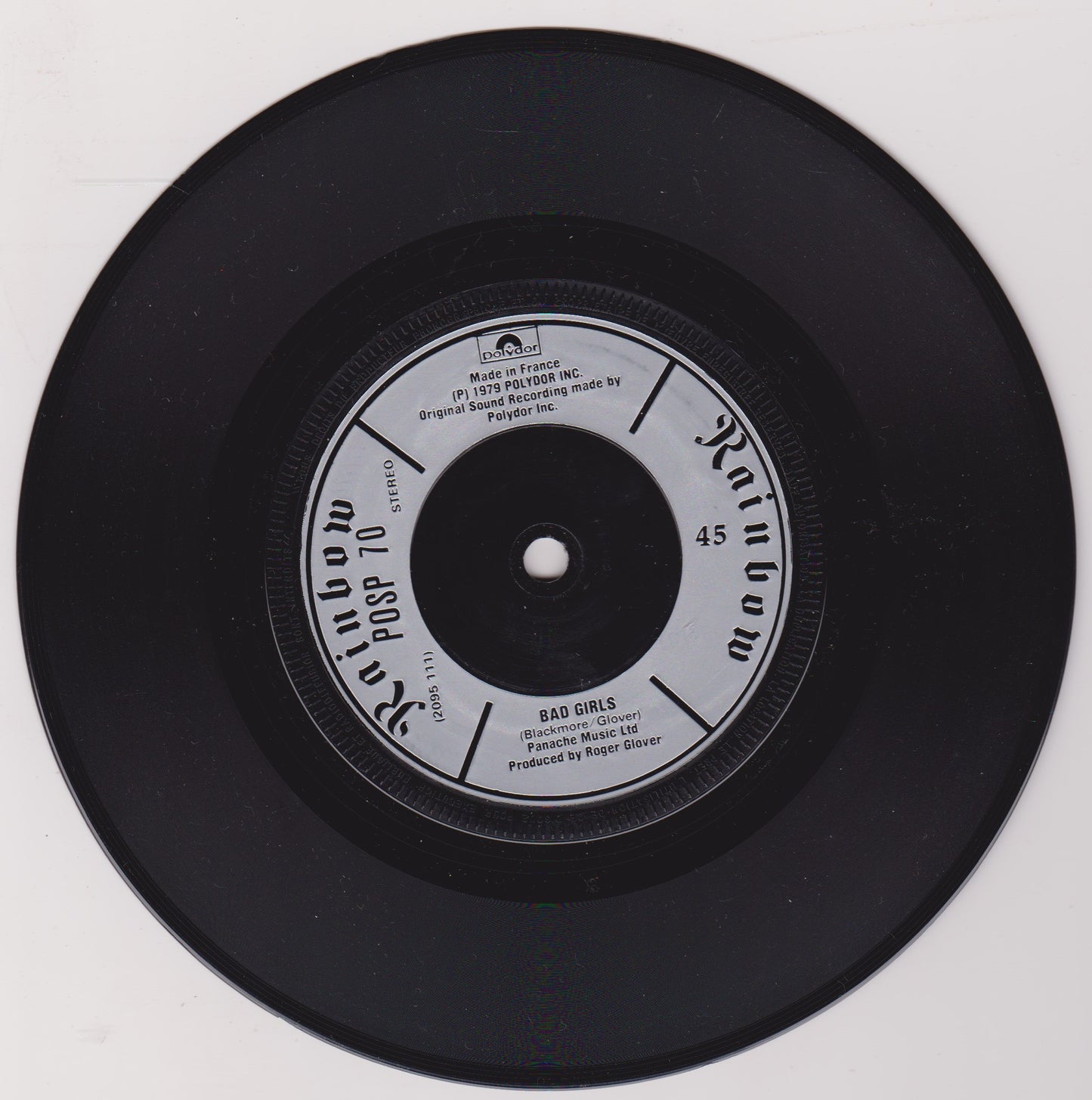 Rainbow – Since You Been Gone (Polydor 1979) 7" vinyl single VG/-