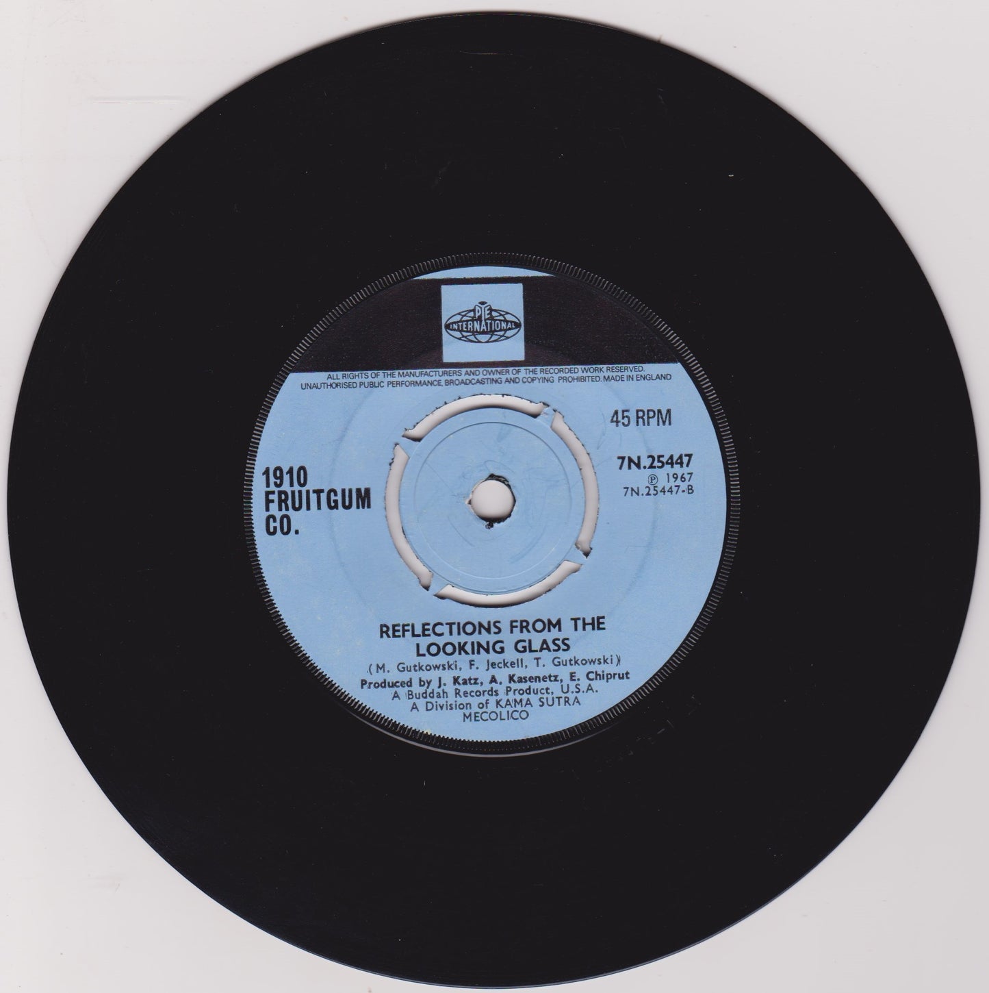 1910 Fruitgum Co. – Simon Says (Pye 1967) 7" vinyl single VG/-