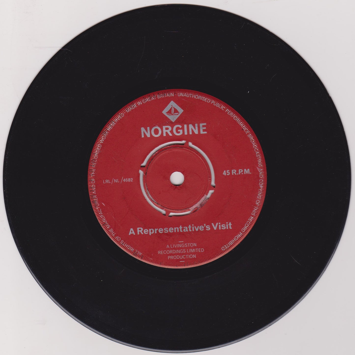 Marin Marais – Tableau Of A Lithotomy (Norgine) 7" vinyl single G+/-