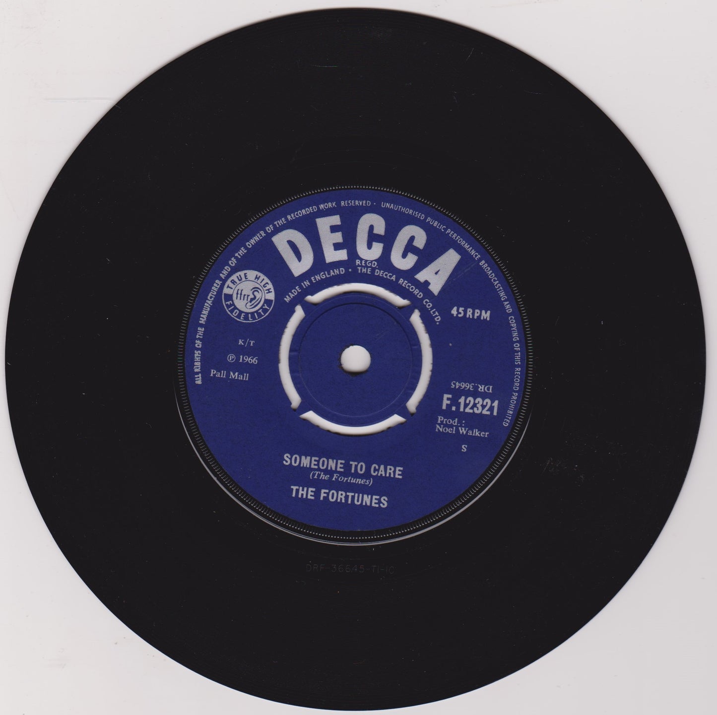The Fortunes – This Golden Ring (Decca 1966) 7" vinyl single VG/VG