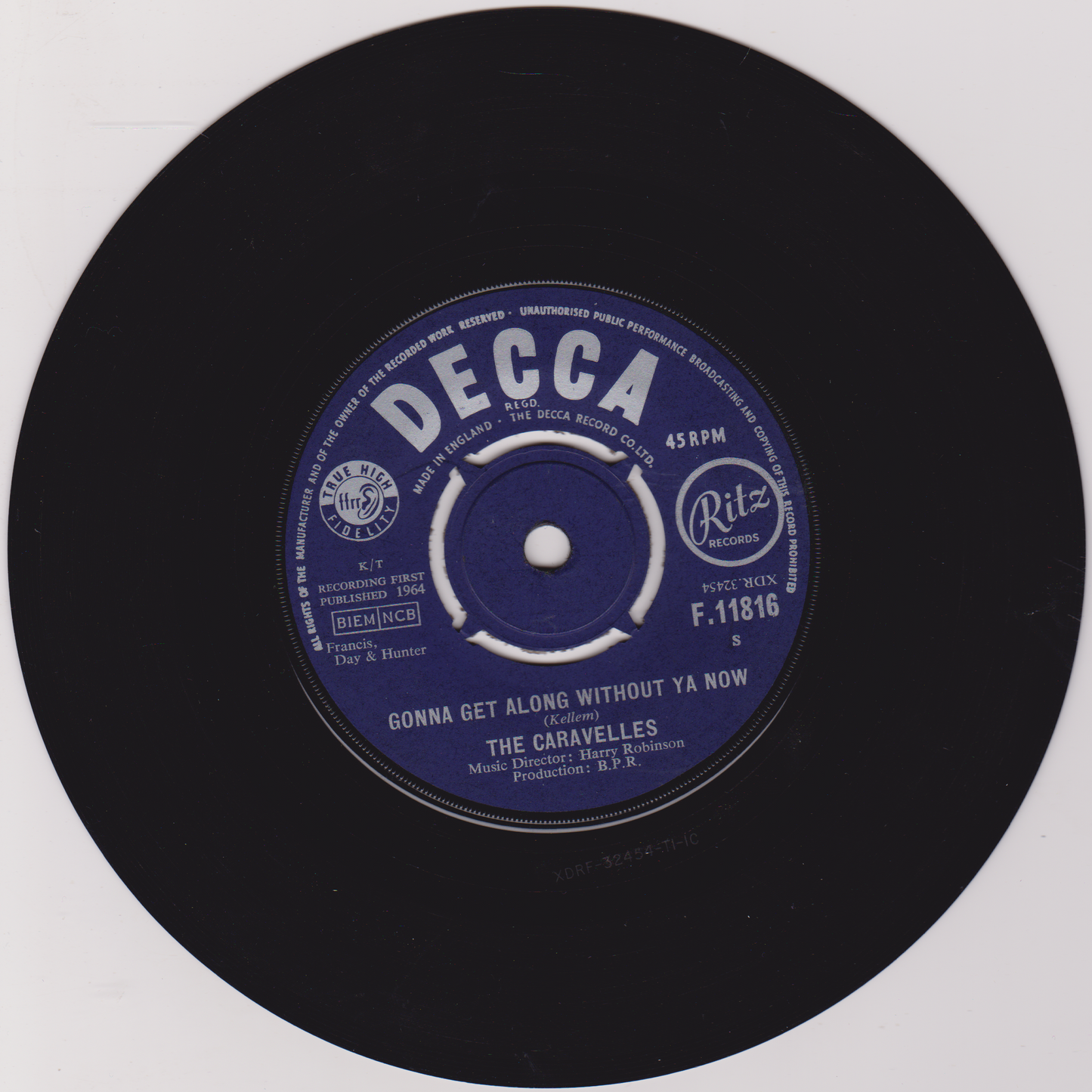 The Caravelles – Have You Ever Been Lonely (Decca 1964) 7" vinyl single VG/-