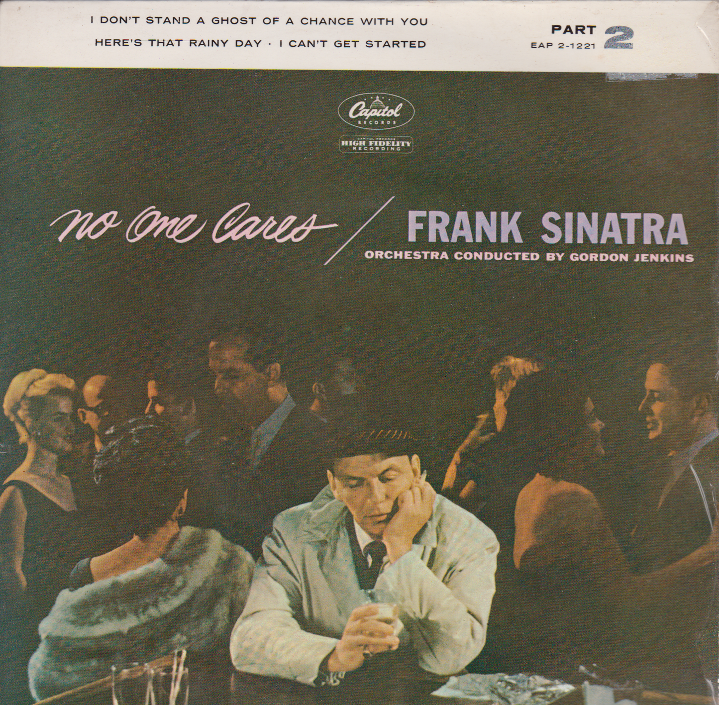 Frank Sinatra – No One Cares (Part 2) (Capitol 1959) 7" vinyl EP VG/VG
