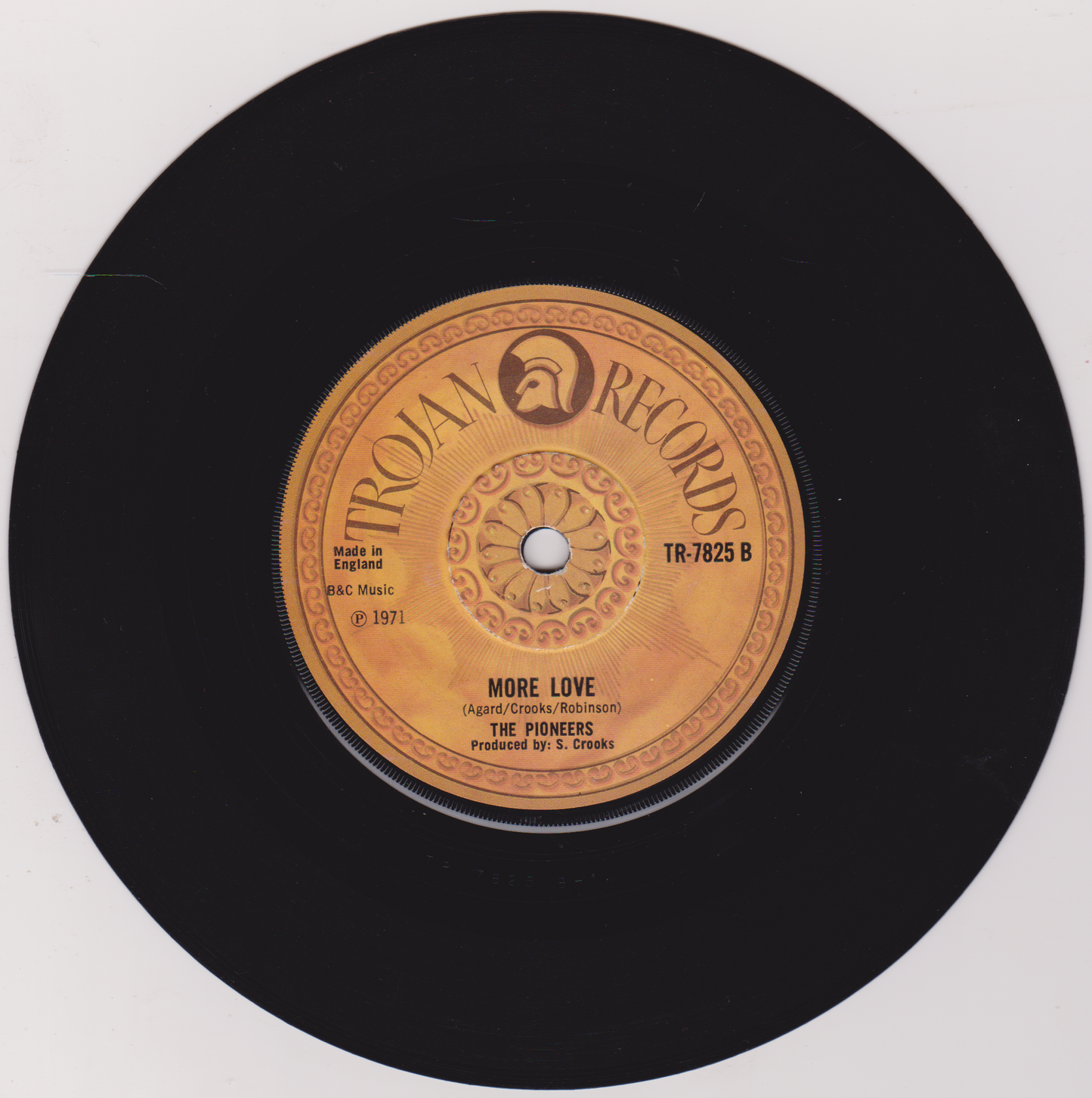 The Pioneers – Let Your Yeah Be Yeah (Trojan 1971) 7" vinyl single VG/-