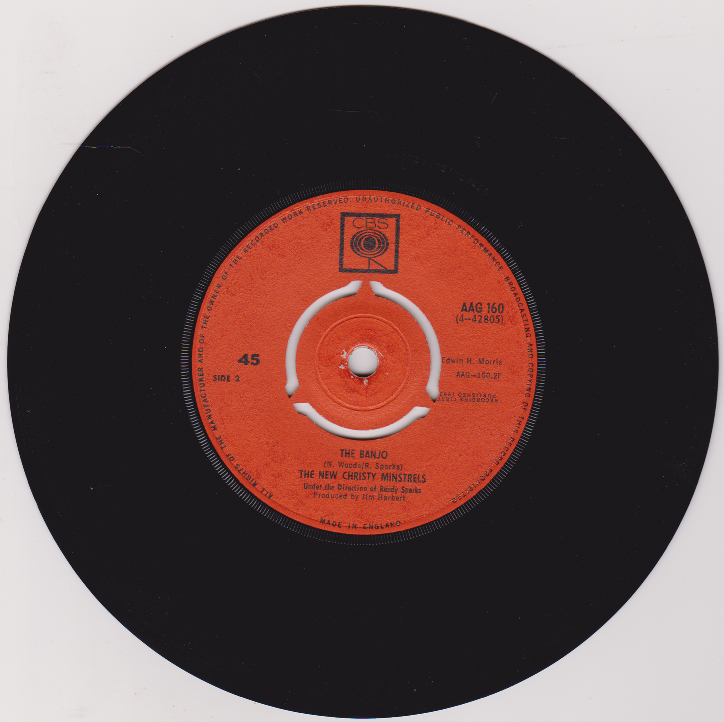 The New Christy Minstrels – Green, Green (CBS 1963) 7" vinyl single VG/VG