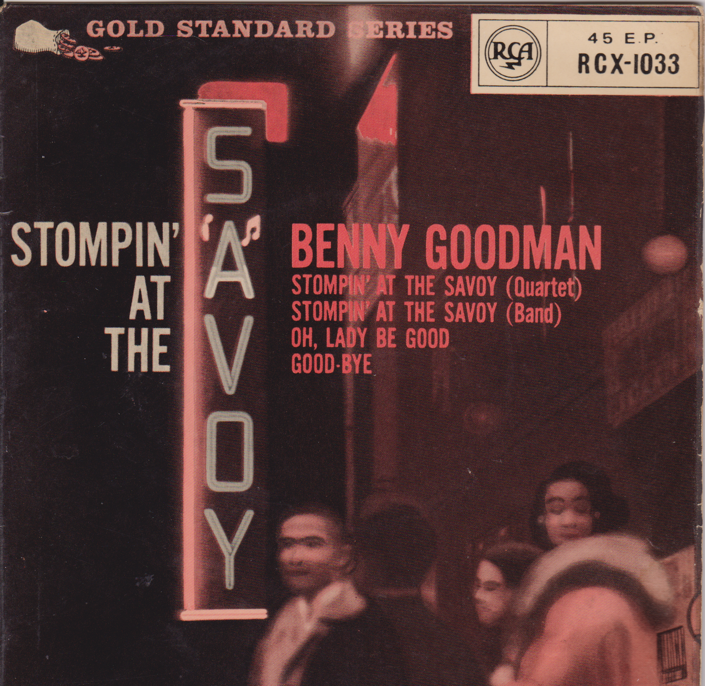 Benny Goodman – Stompin' At The Savoy (RCA 1960) 7" vinyl EP VG/VG