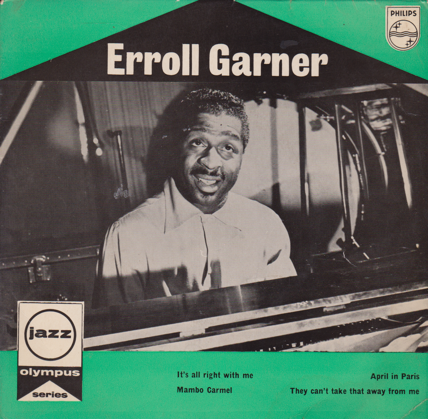 Erroll Garner – Erroll Garner - No.1 (Philips) 7" vinyl P/S EP VG/VG