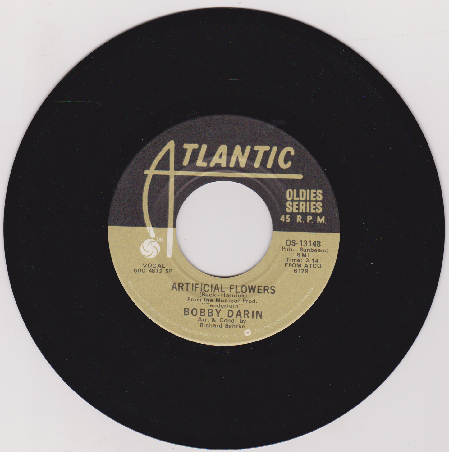 Bobby Darin – Multiplication (Atlantic) 7" vinyl single VG/VG US jukebox