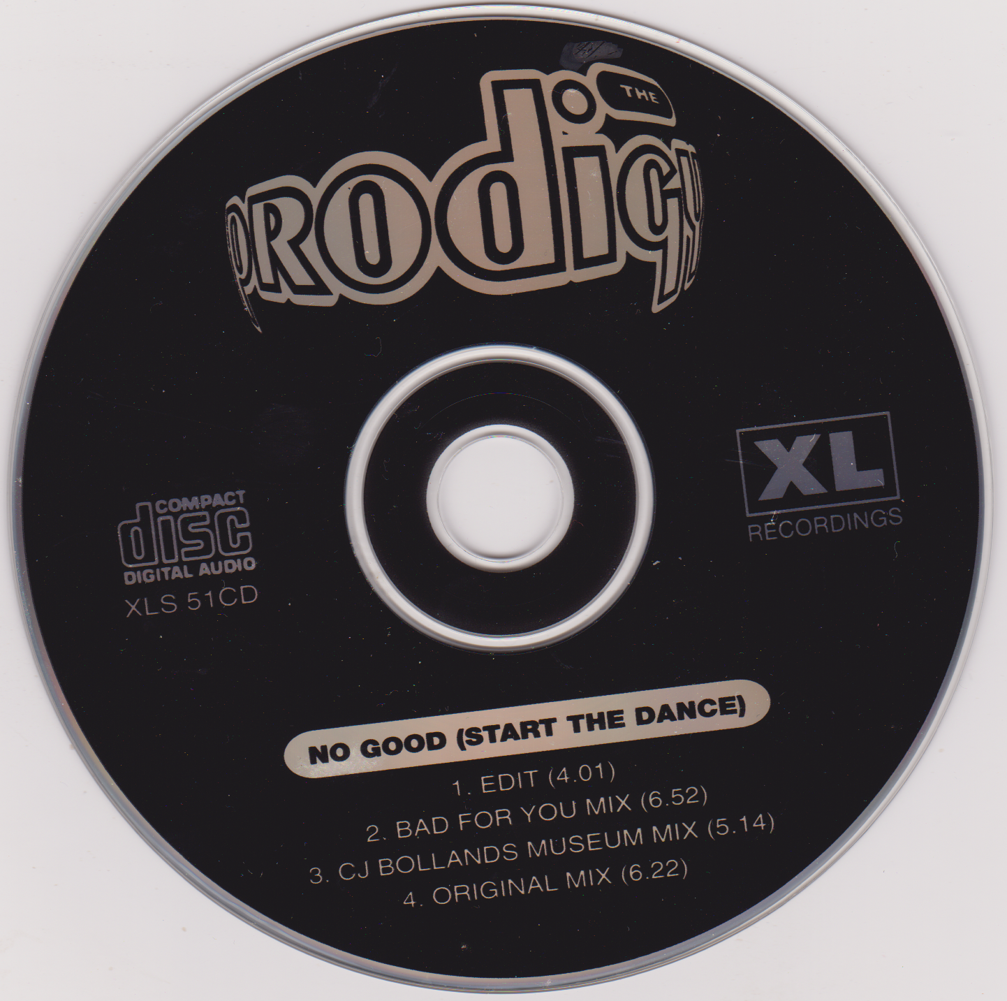 The Prodigy – No Good (Start The Dance) CD single