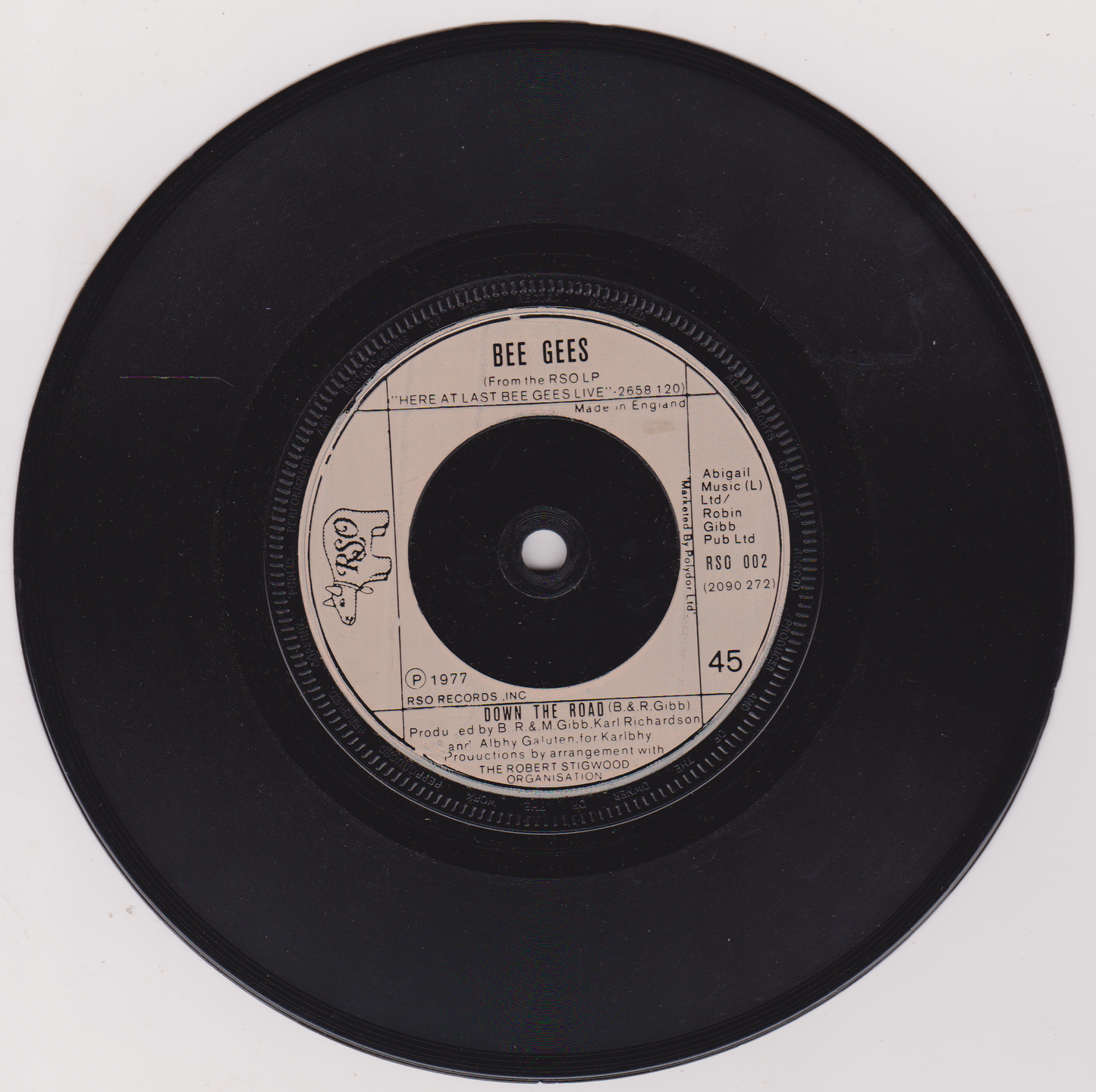 Bee Gees – Night Fever (Polydor 1978) 7" vinyl P/S single VG/VG